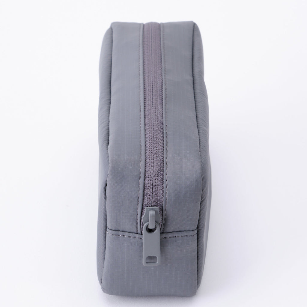 Parachute Cloth Large Pen Case - Gray