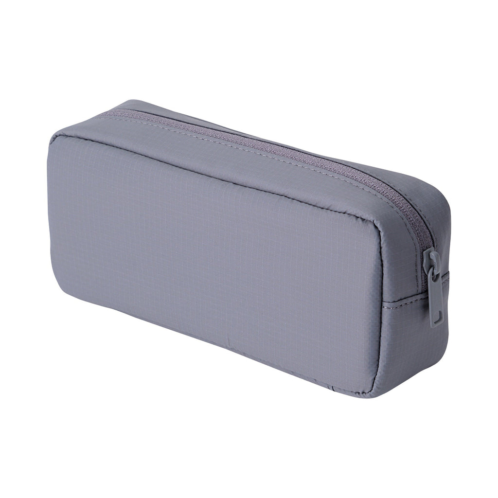 Parachute Cloth Large Pen Case - Gray