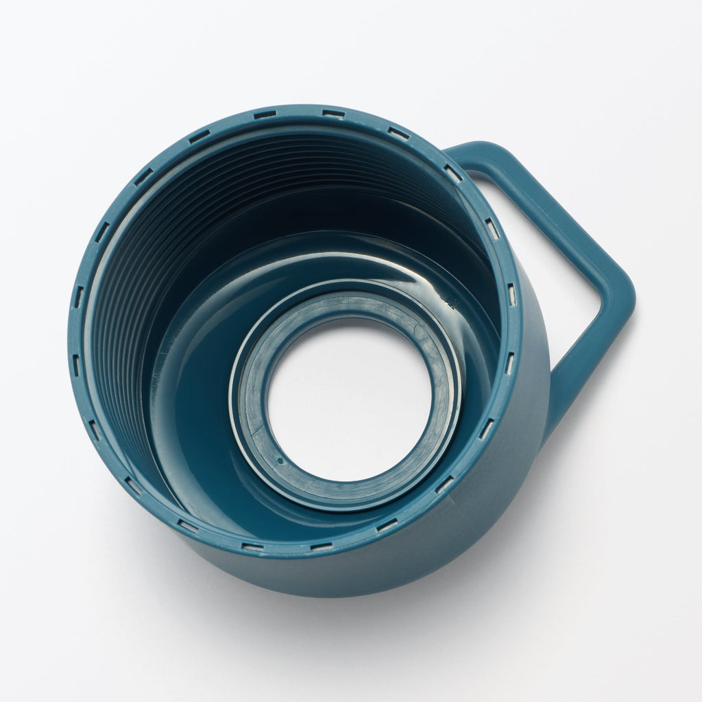 Keep Cold Insulated Plastic Bottle Holder - Dark Blue