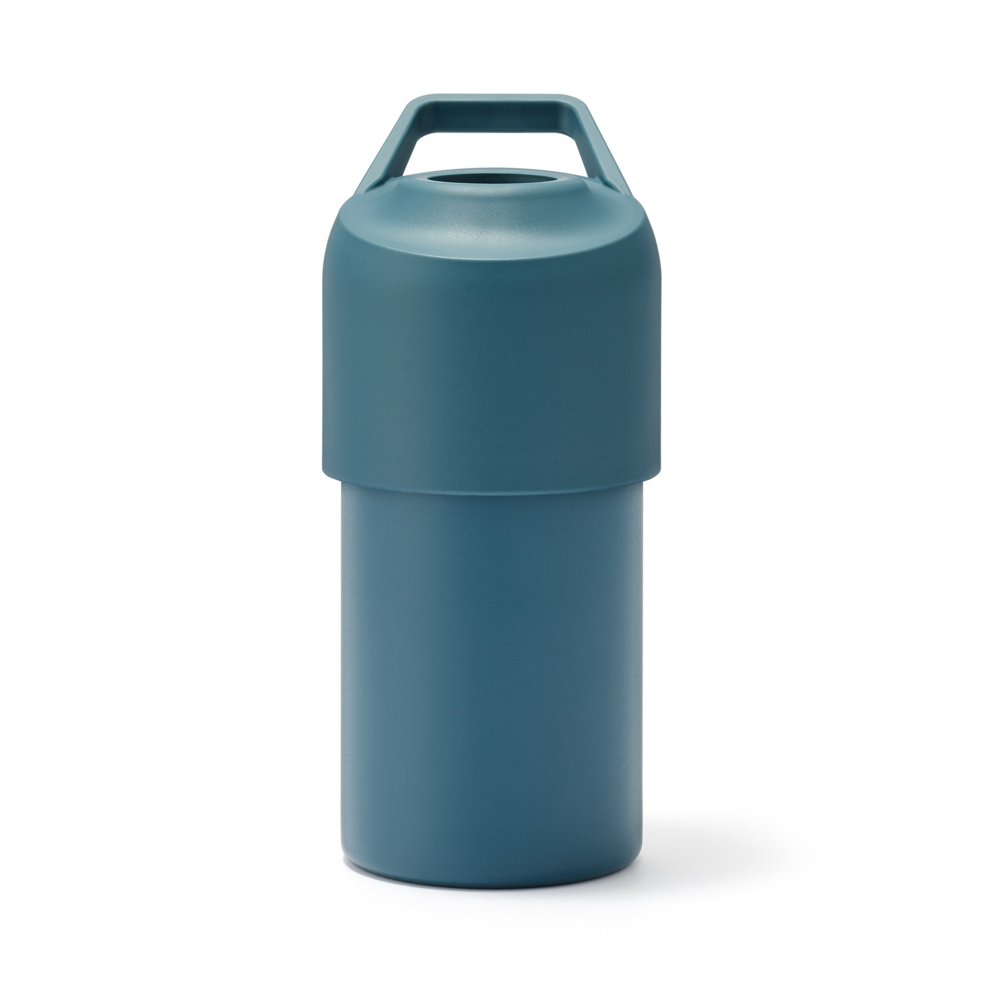 Keep Cold Insulated Plastic Bottle Holder - Dark Blue