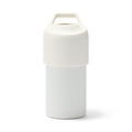 Keep Cold Insulated Plastic Bottle Holder - White