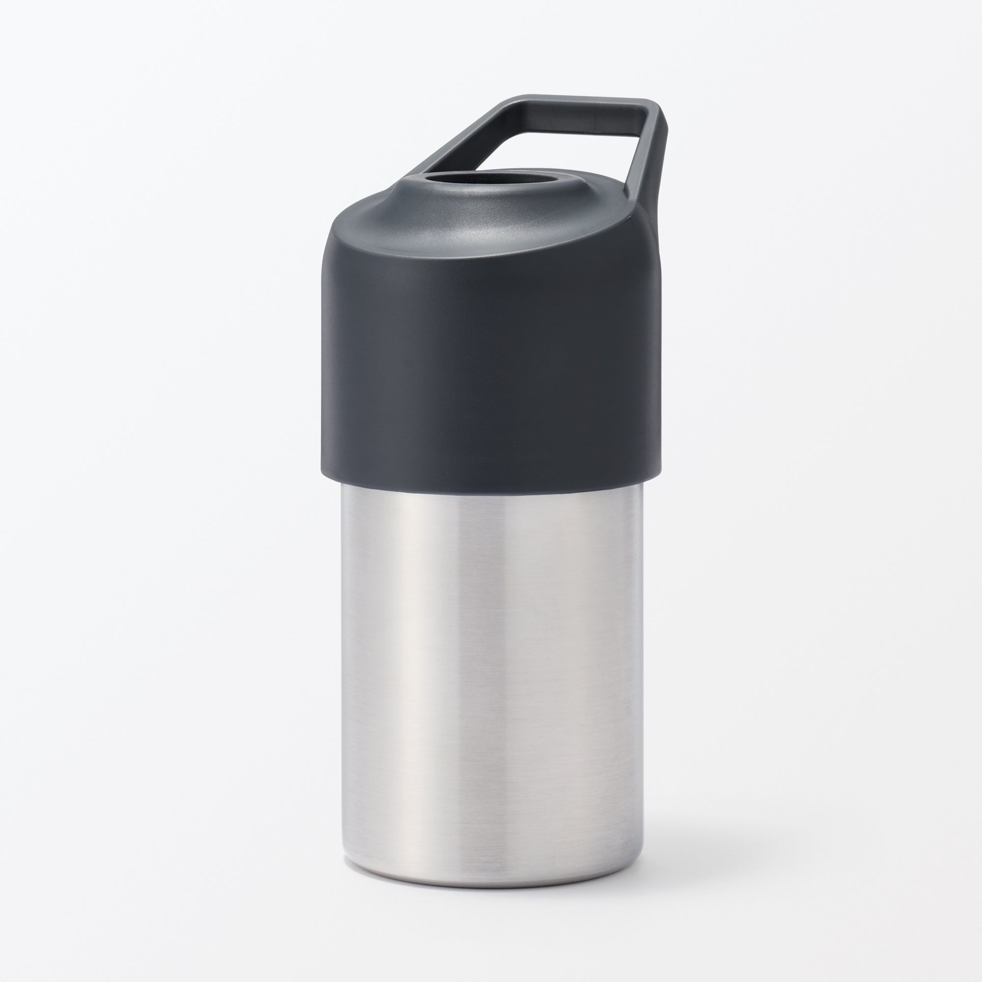 Keep Cold Insulated Plastic Bottle Holder - Black
