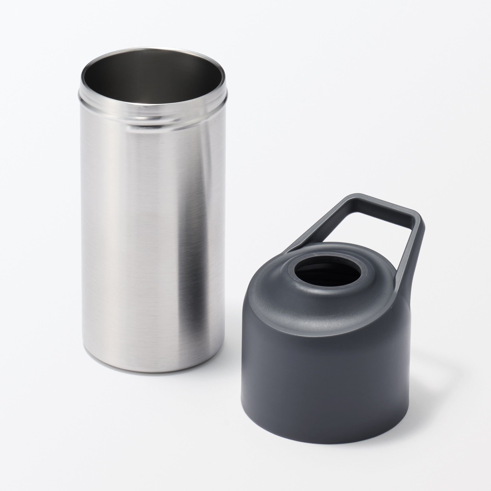 Keep Cold Insulated Plastic Bottle Holder - Black