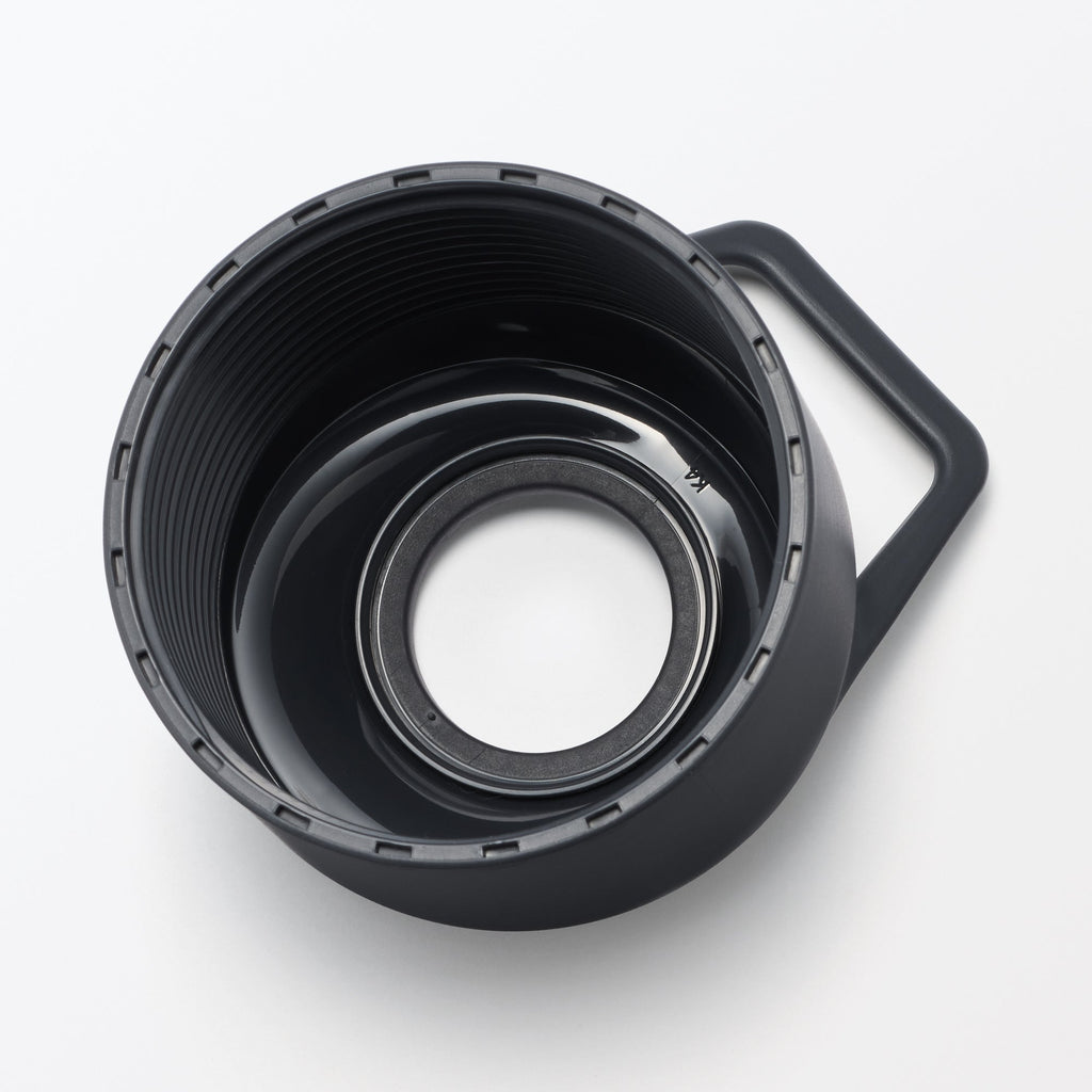 Keep Cold Insulated Plastic Bottle Holder - Black