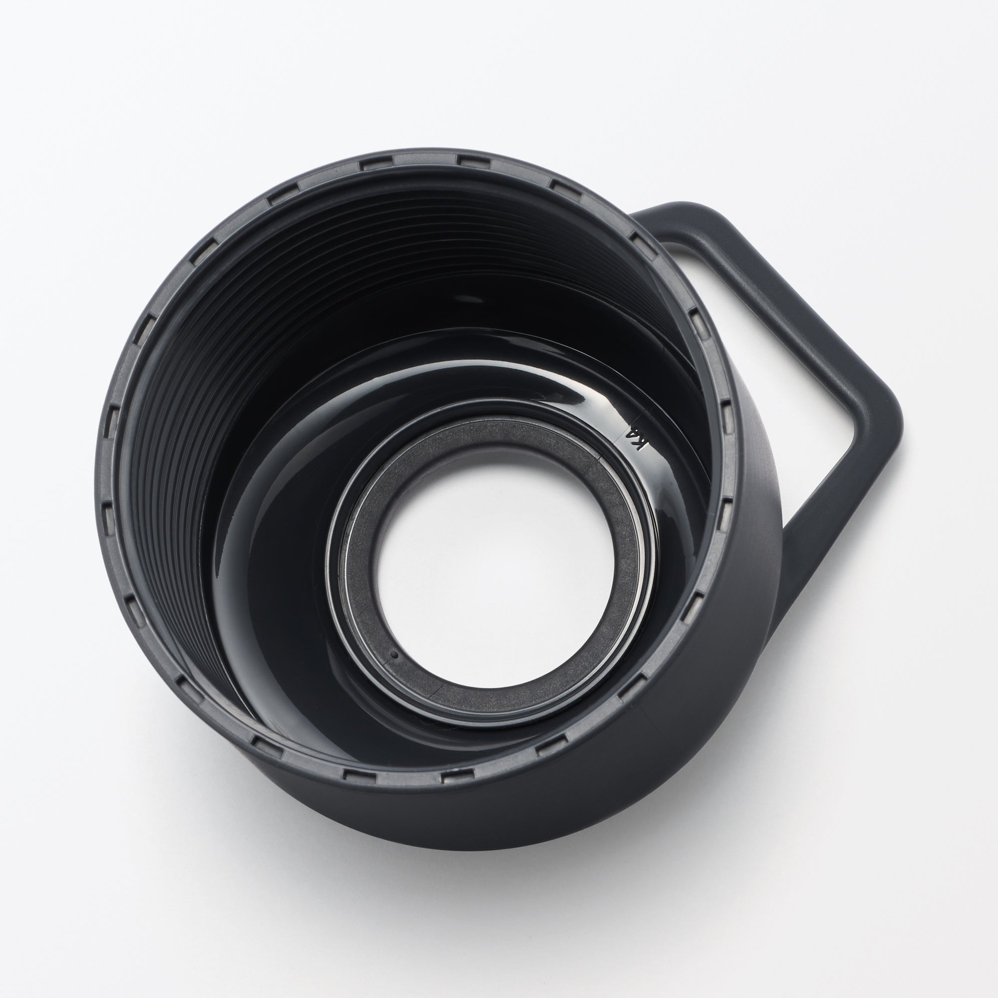Keep Cold Insulated Plastic Bottle Holder - Black