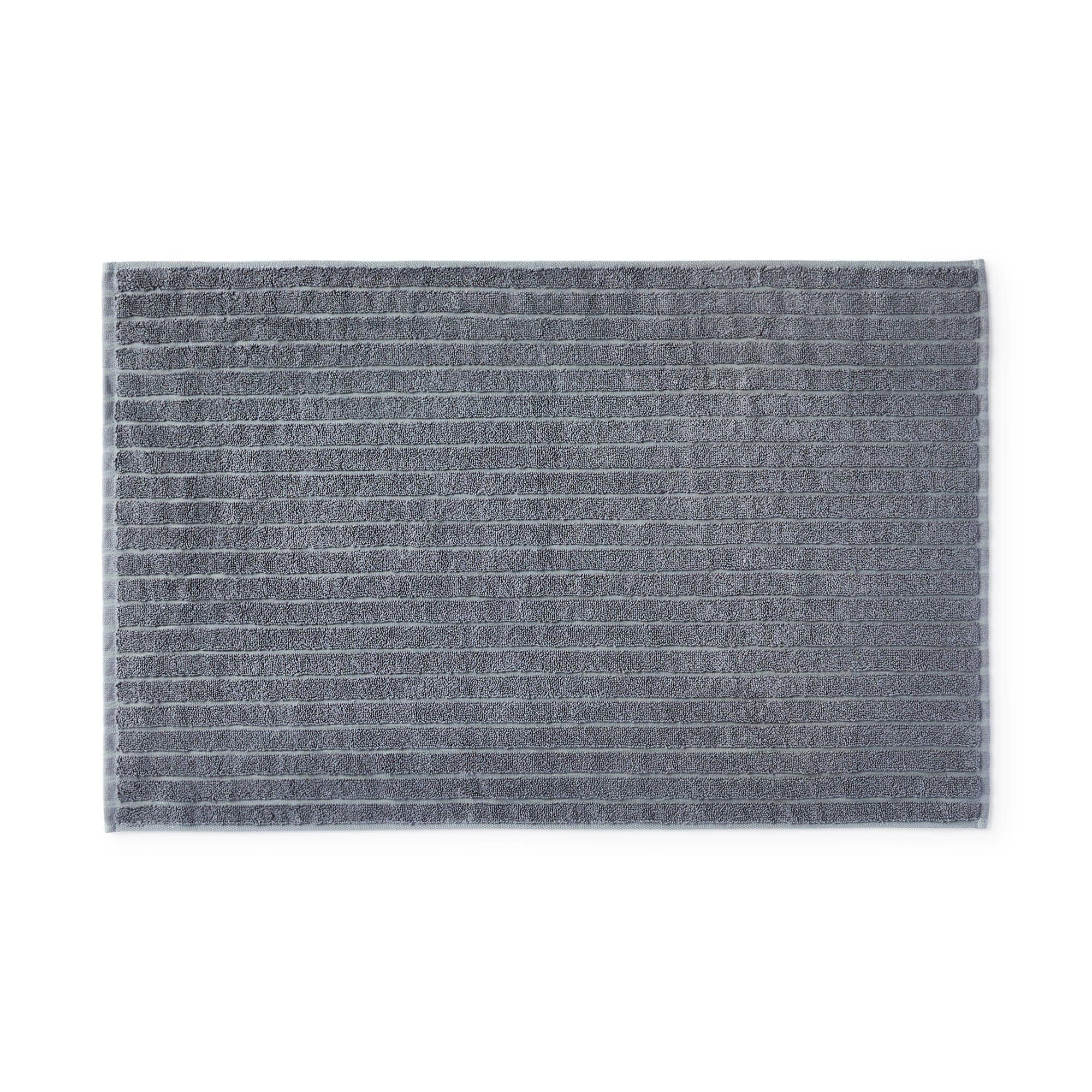 Cotton Linen Bath Mat W17.7 x L27.6