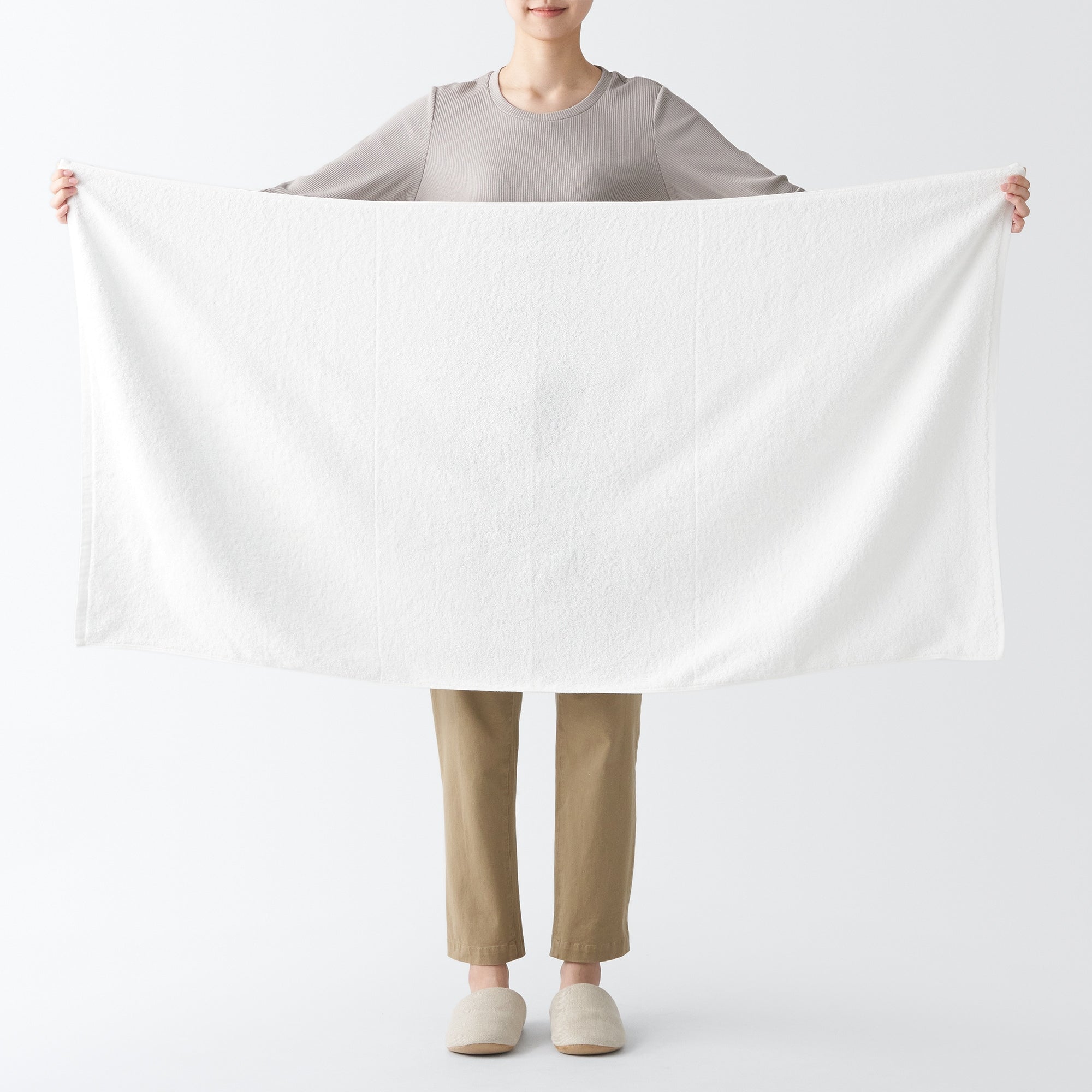 Waffle Large Bath Towel