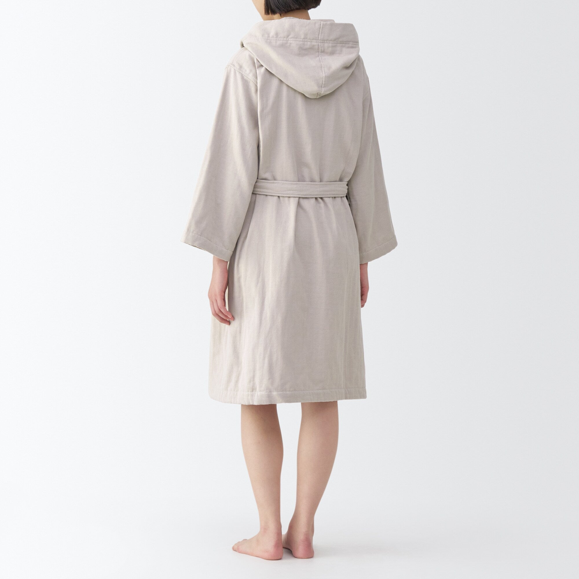 Cotton Gauze Pile Bathrobe