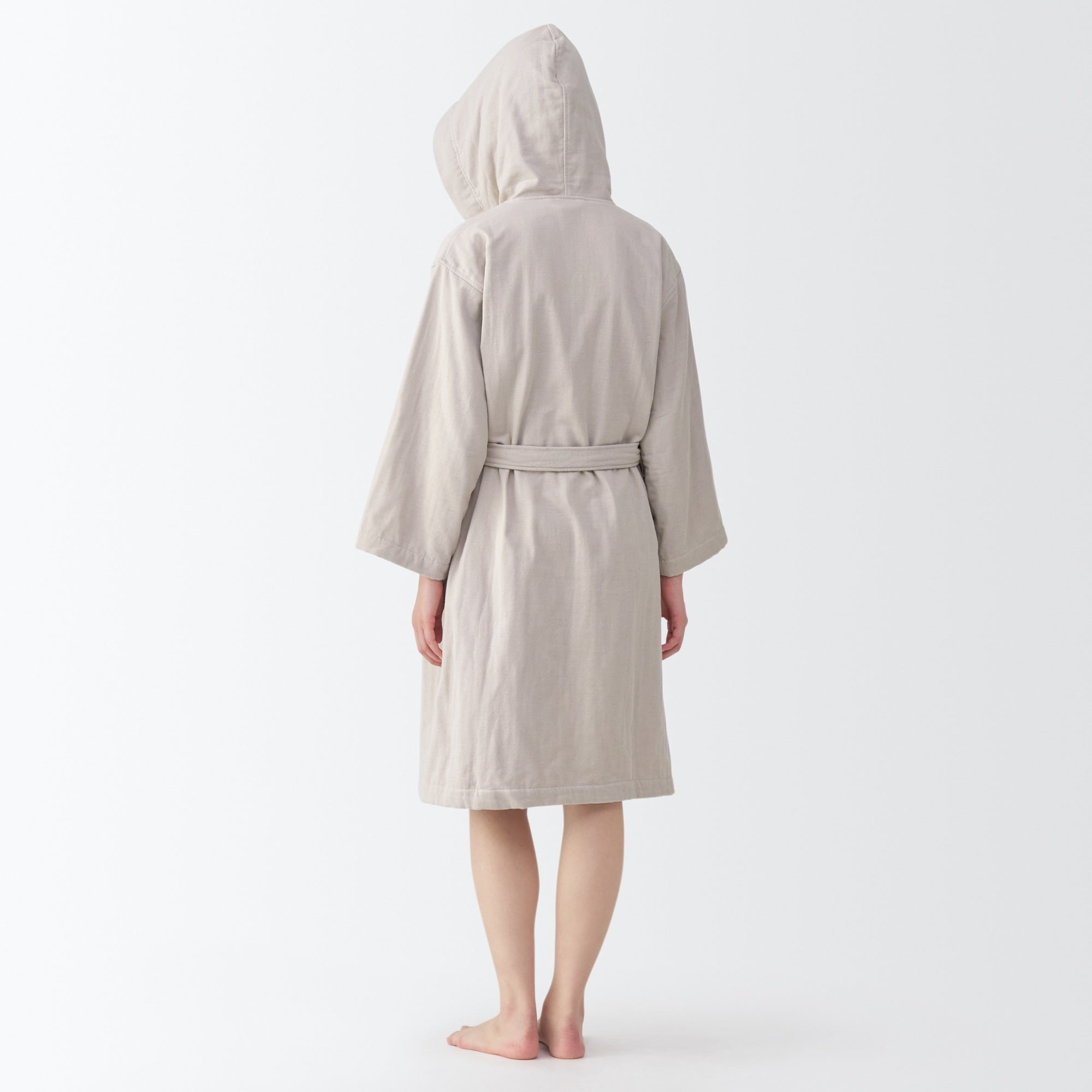 Cotton Gauze Pile Bathrobe
