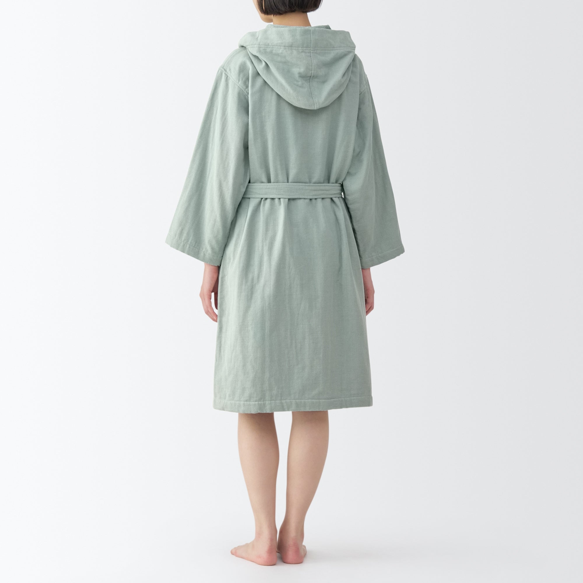 Cotton Gauze Pile Bathrobe