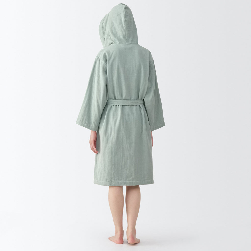 Cotton Gauze Pile Bathrobe