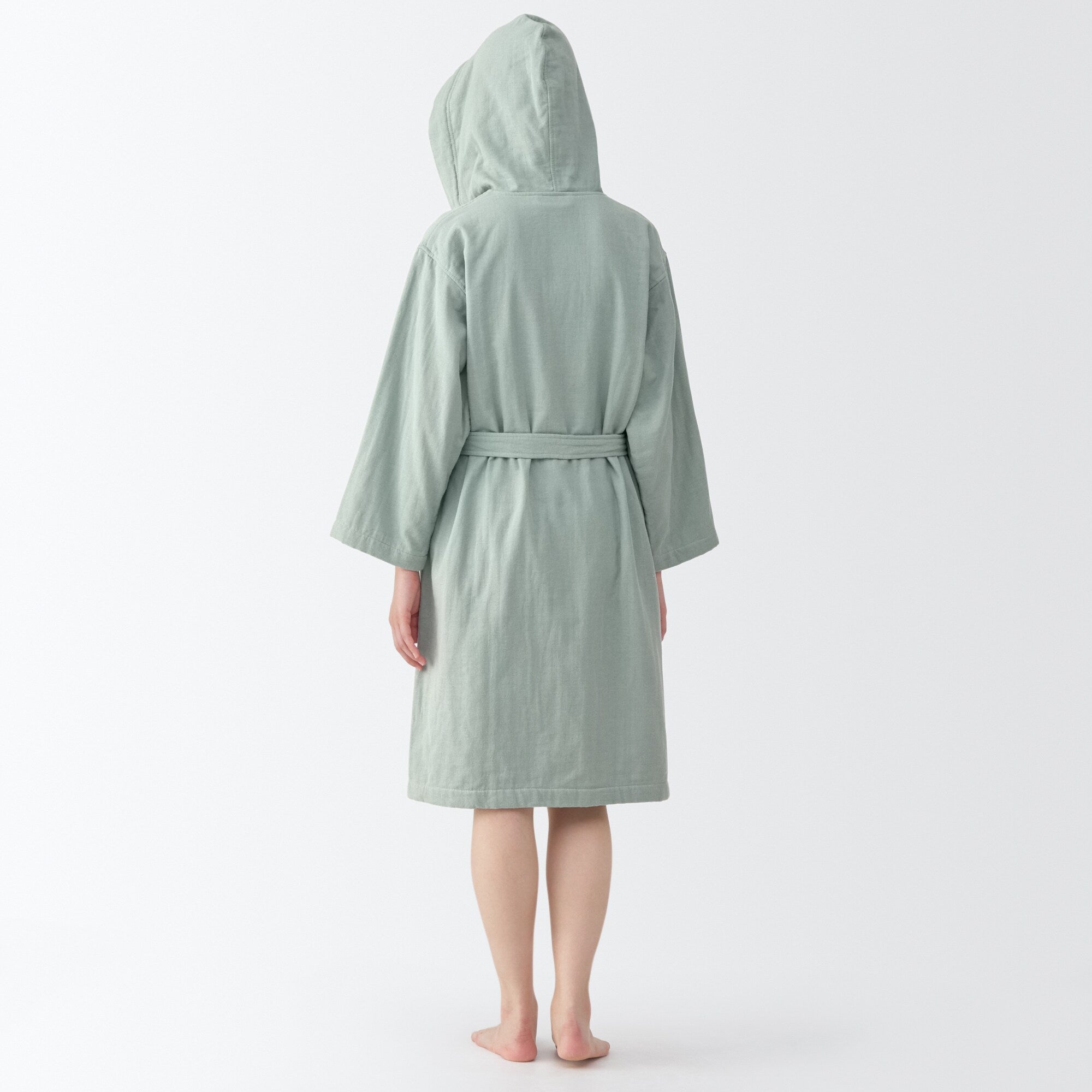 Cotton Gauze Pile Bathrobe
