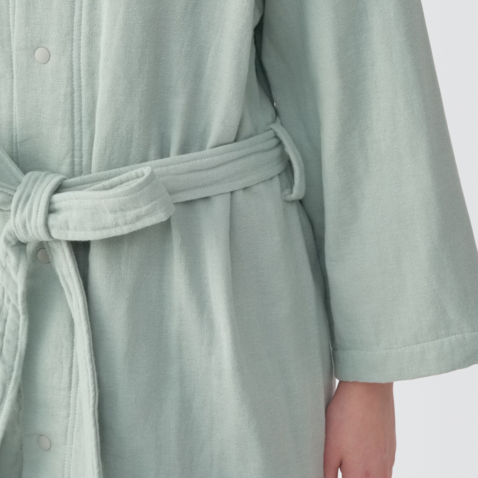 Cotton Gauze Pile Bathrobe