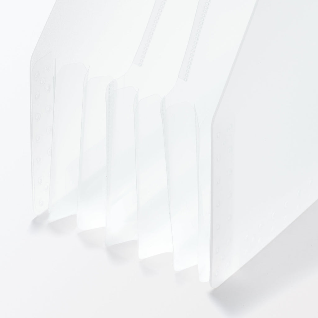 Polypropylene Expanding Stand File Box - A4 3 pockets