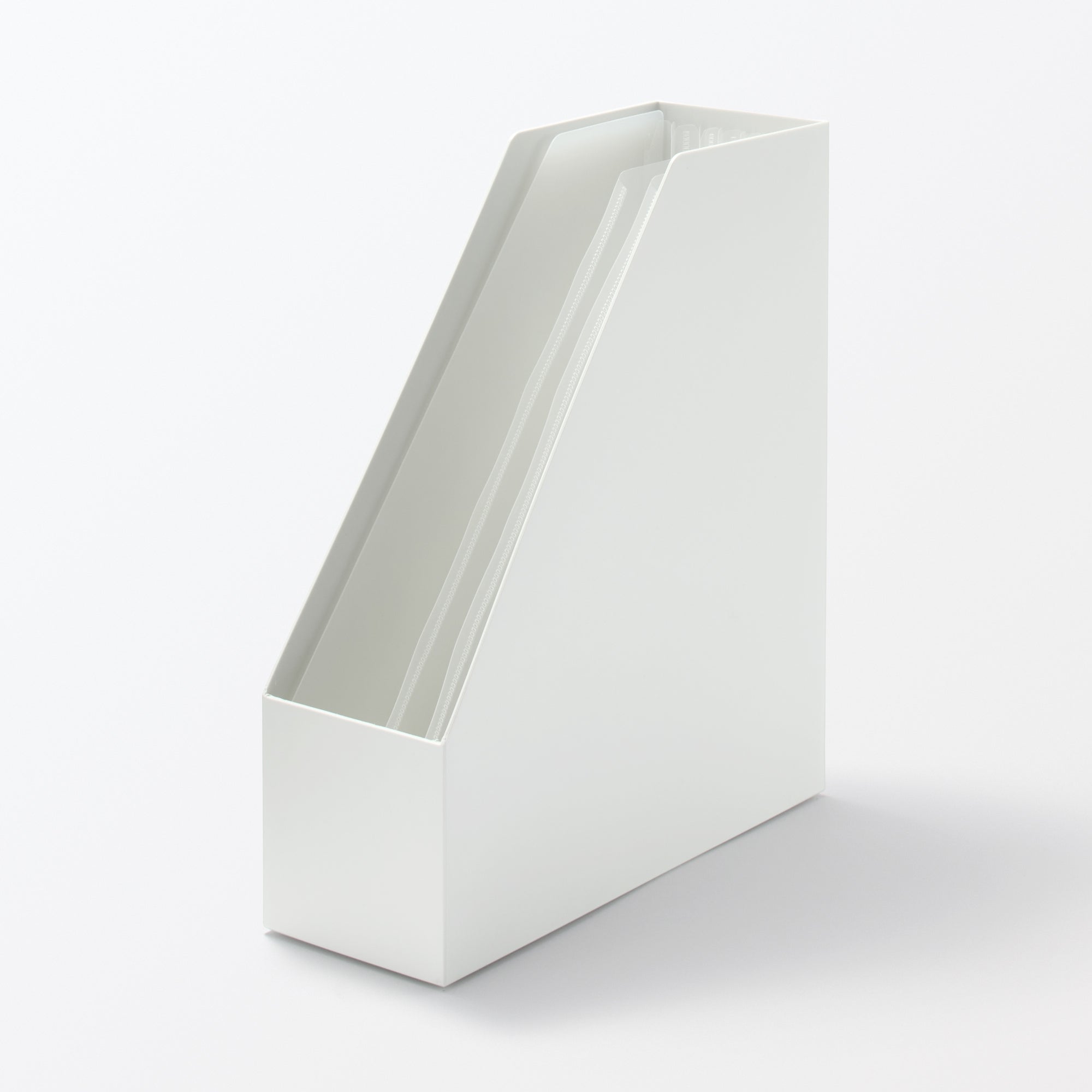 Polypropylene Expanding Stand File Box - A4 3 pockets