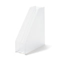 Polypropylene Expanding Stand File Box - A4 3 pockets