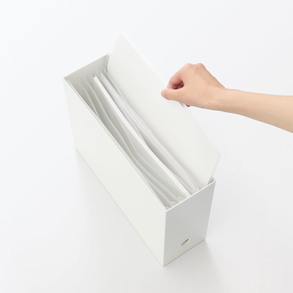 Polypropylene Expanding File Box - A4 6 pockets