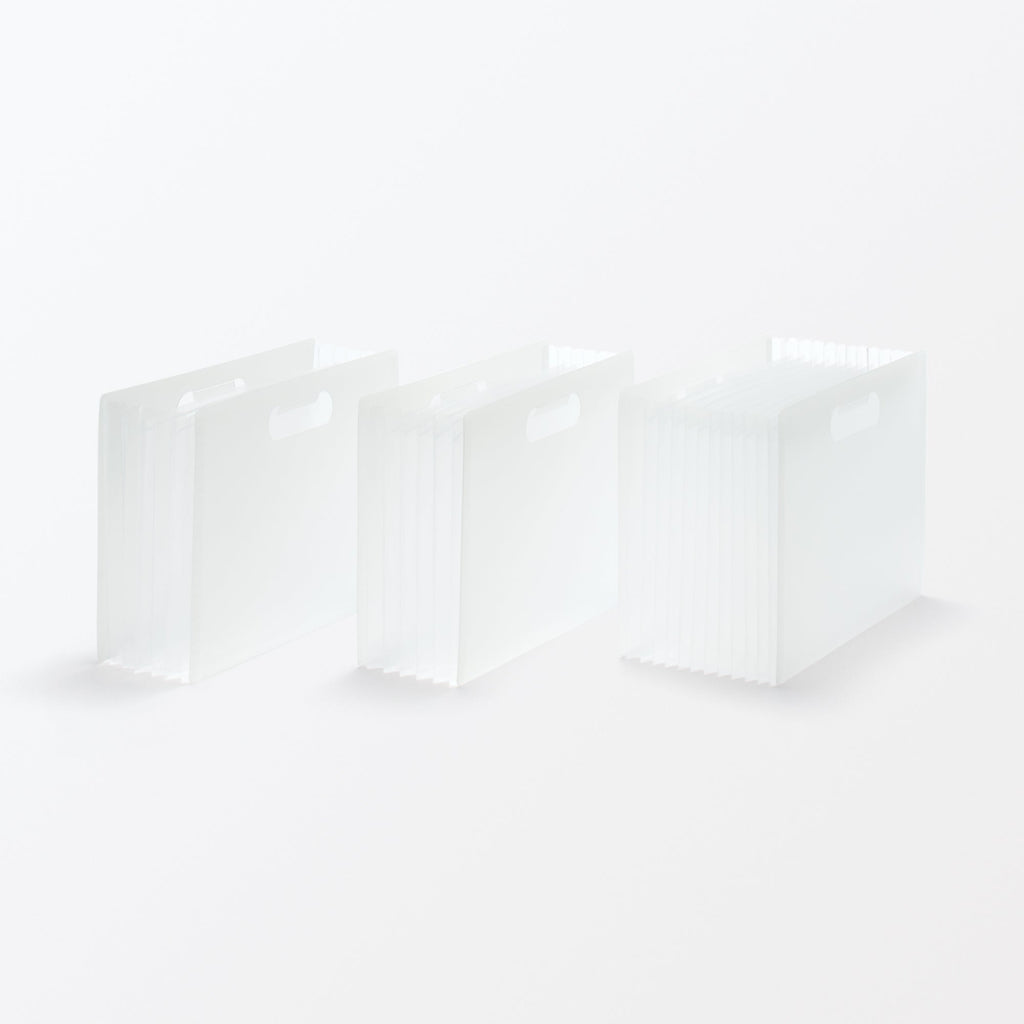 Polypropylene Expanding File Box - A4 12 pockets