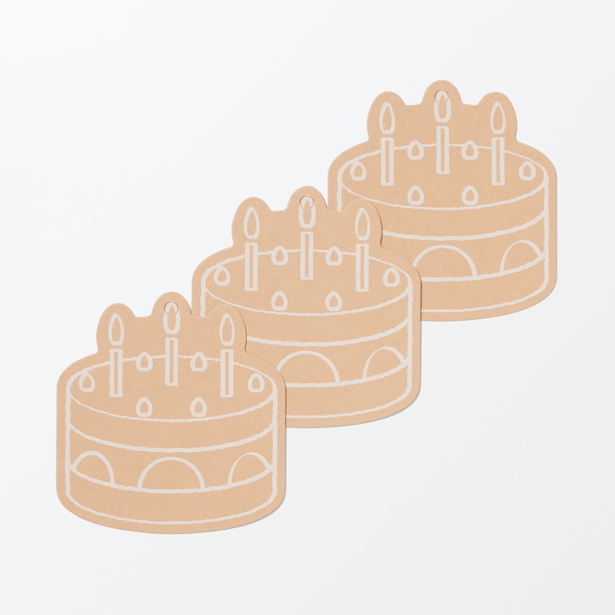 Gift Message Card - Cake