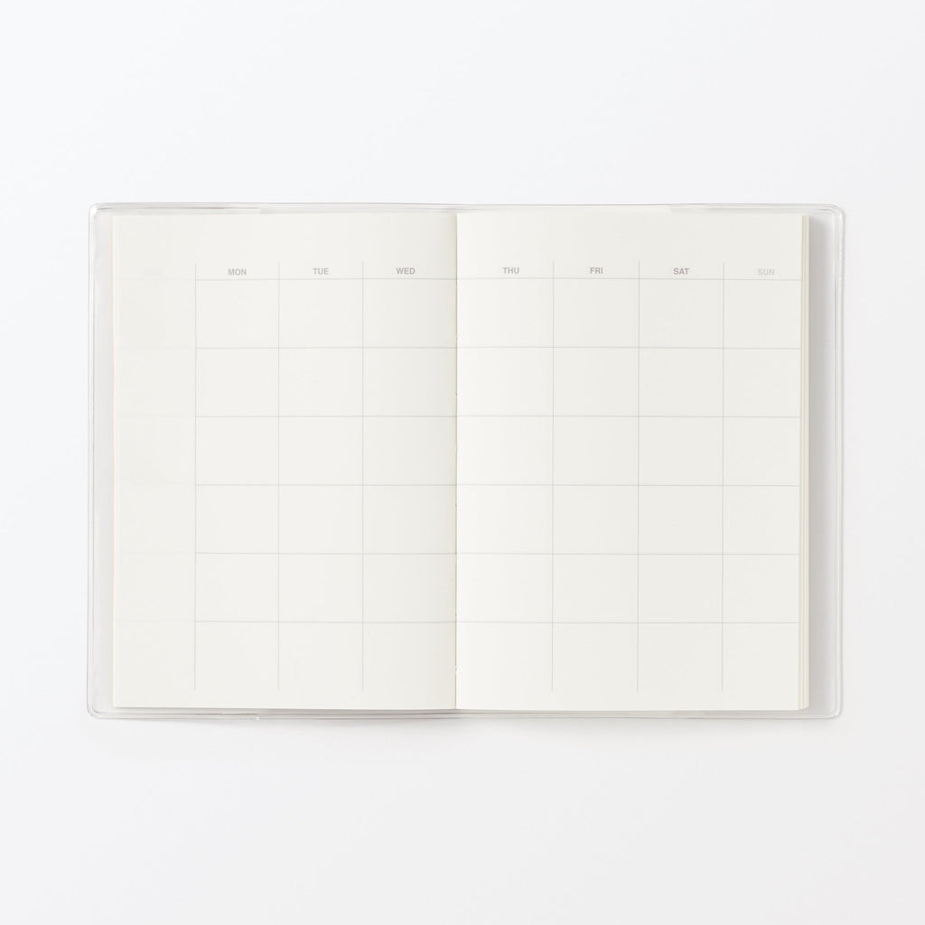 A6 Monthly/Daily Planner Undated