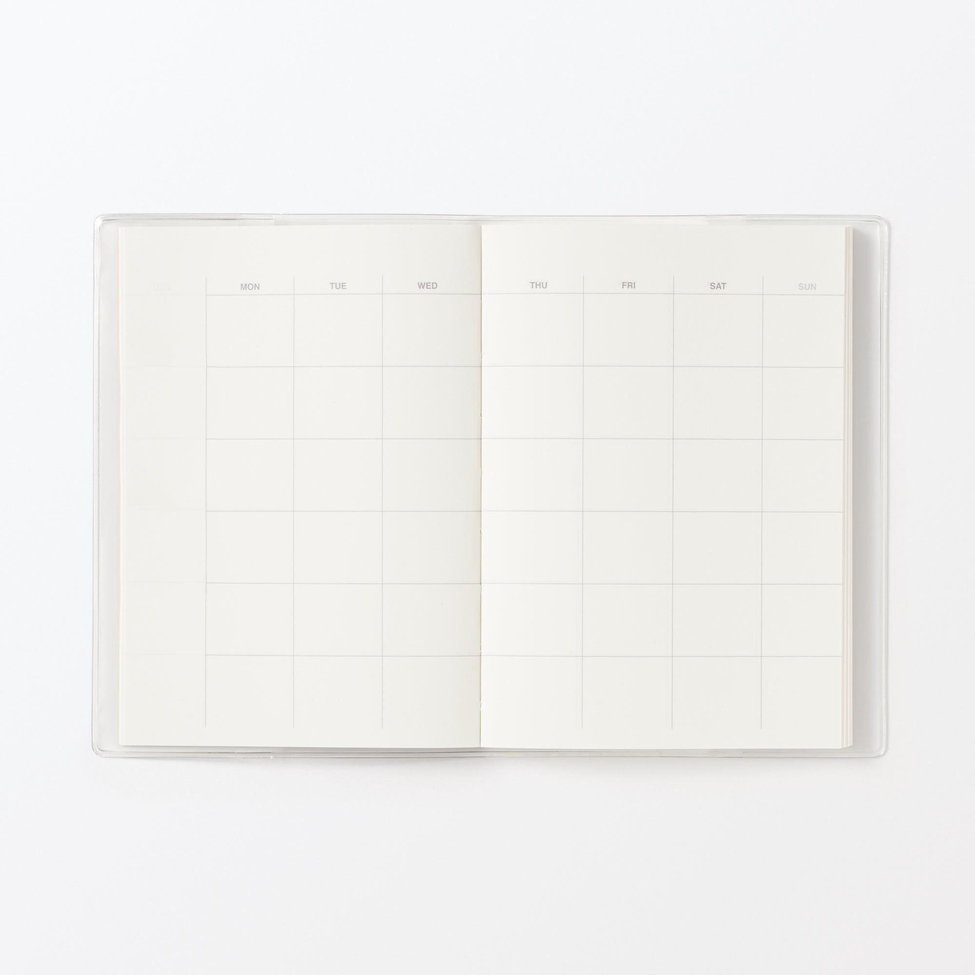 A6 Monthly/Daily Planner Undated