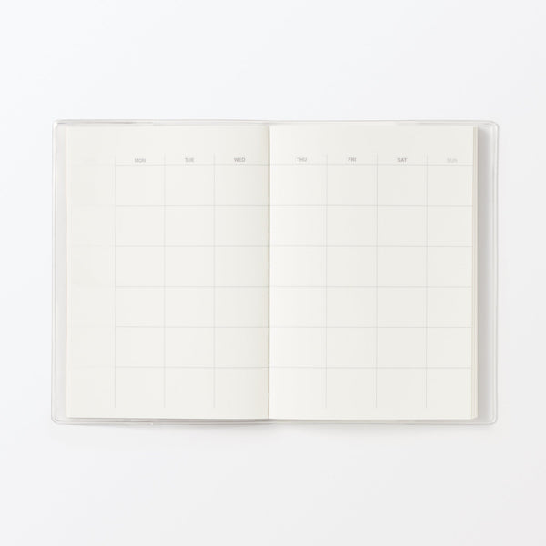 A6 Monthly/Daily Planner Undated