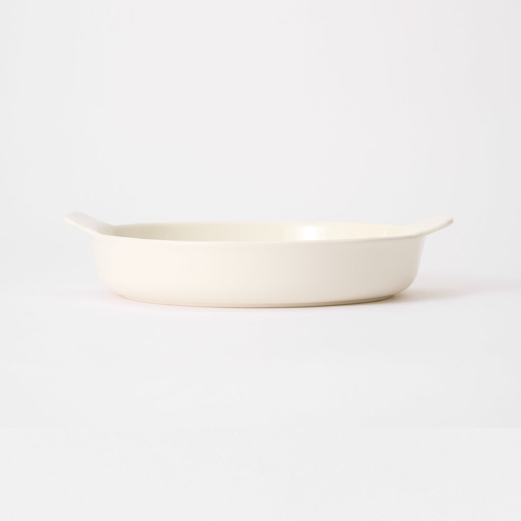 Stoneware Plate Dia. 6.7 - Off White
