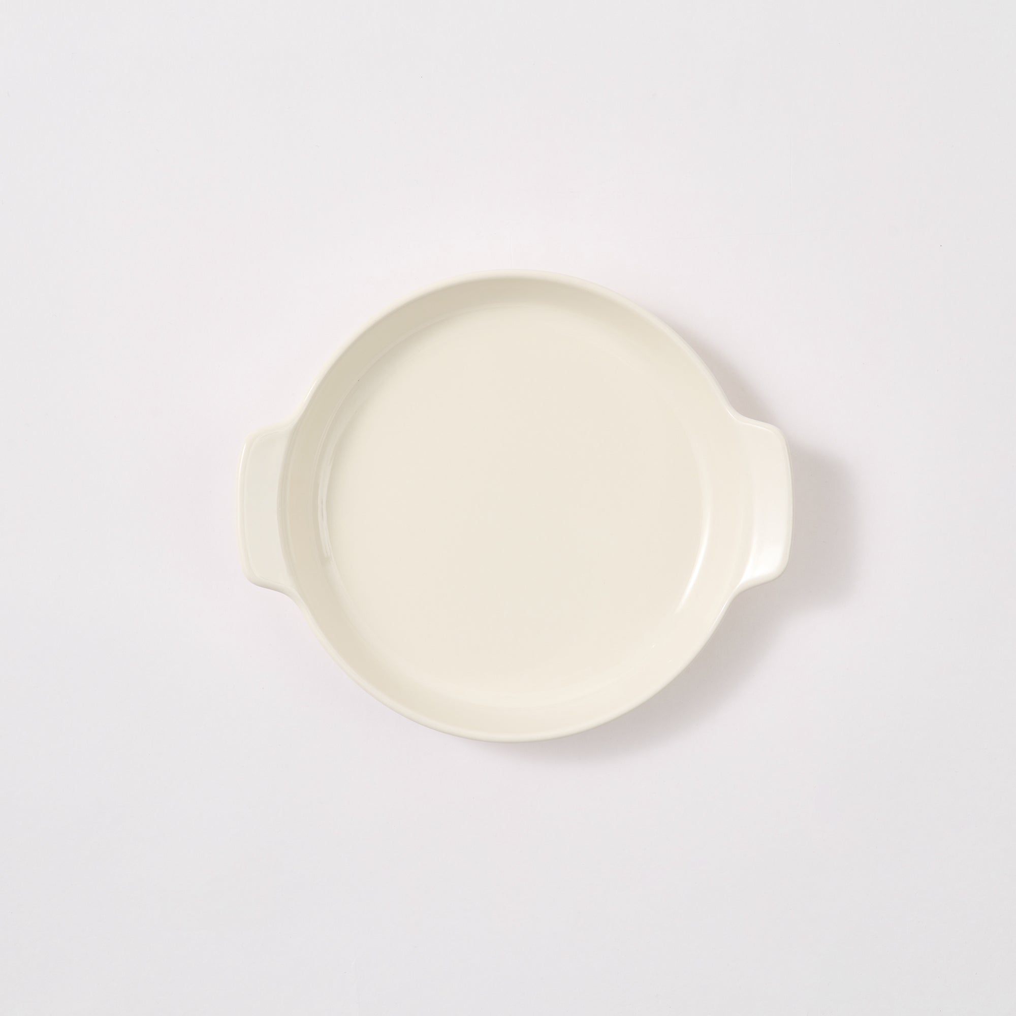 Stoneware Plate Dia. 6.7 - Off White