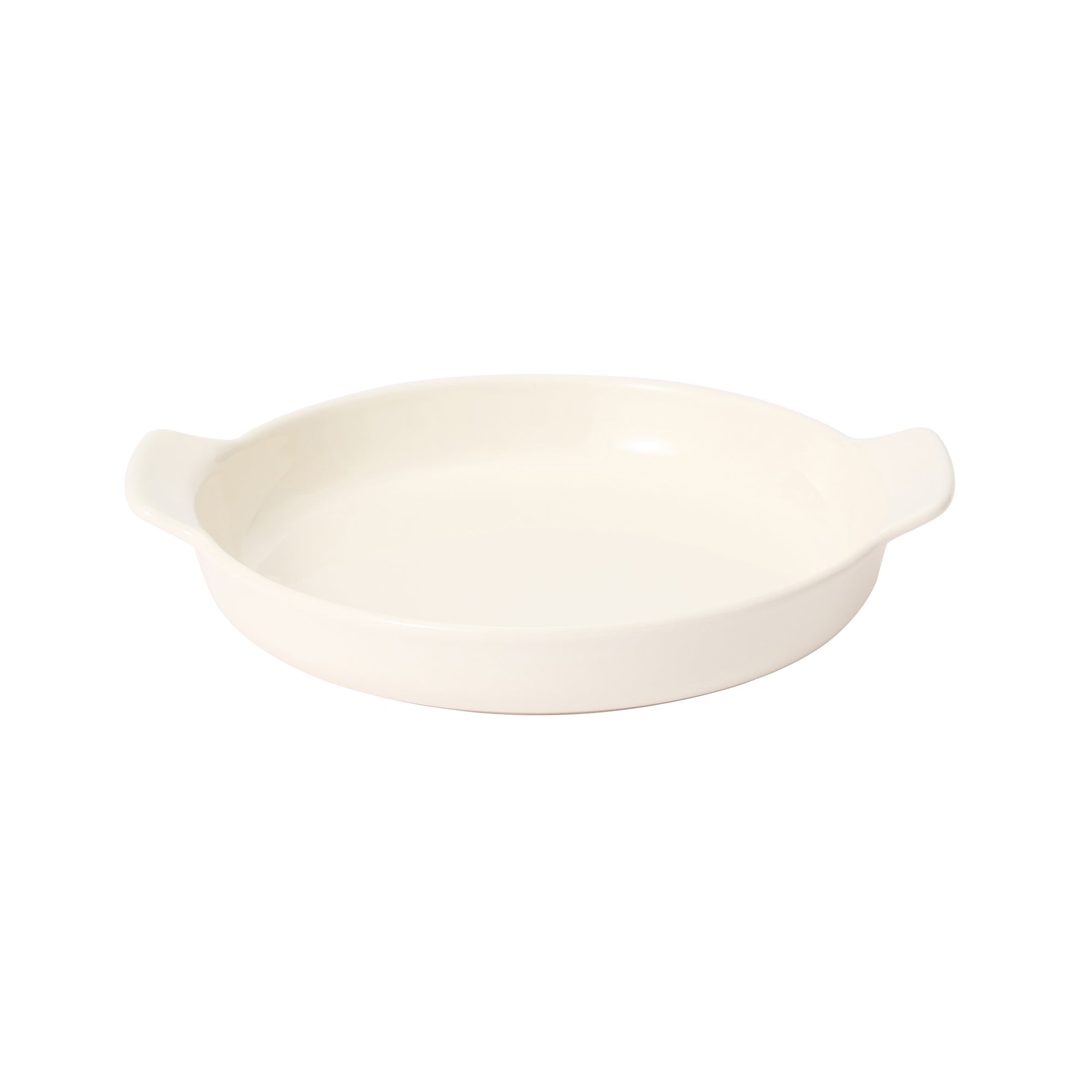 Stoneware Plate Dia. 6.7 - Off White