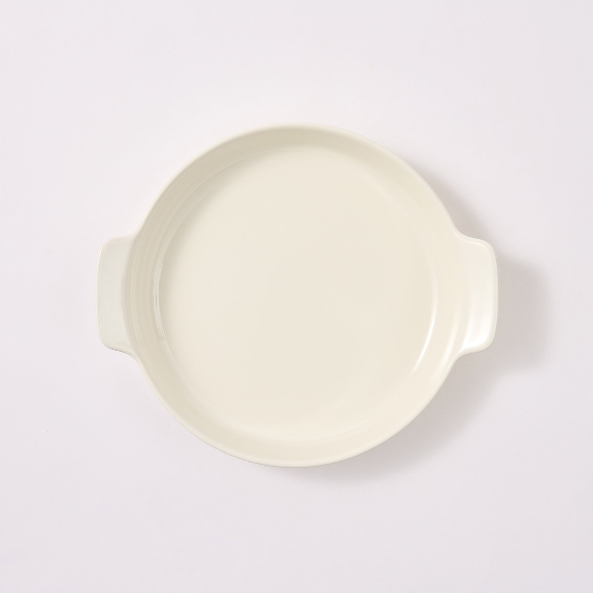 Stoneware Plate Dia. 8.3 - Off White