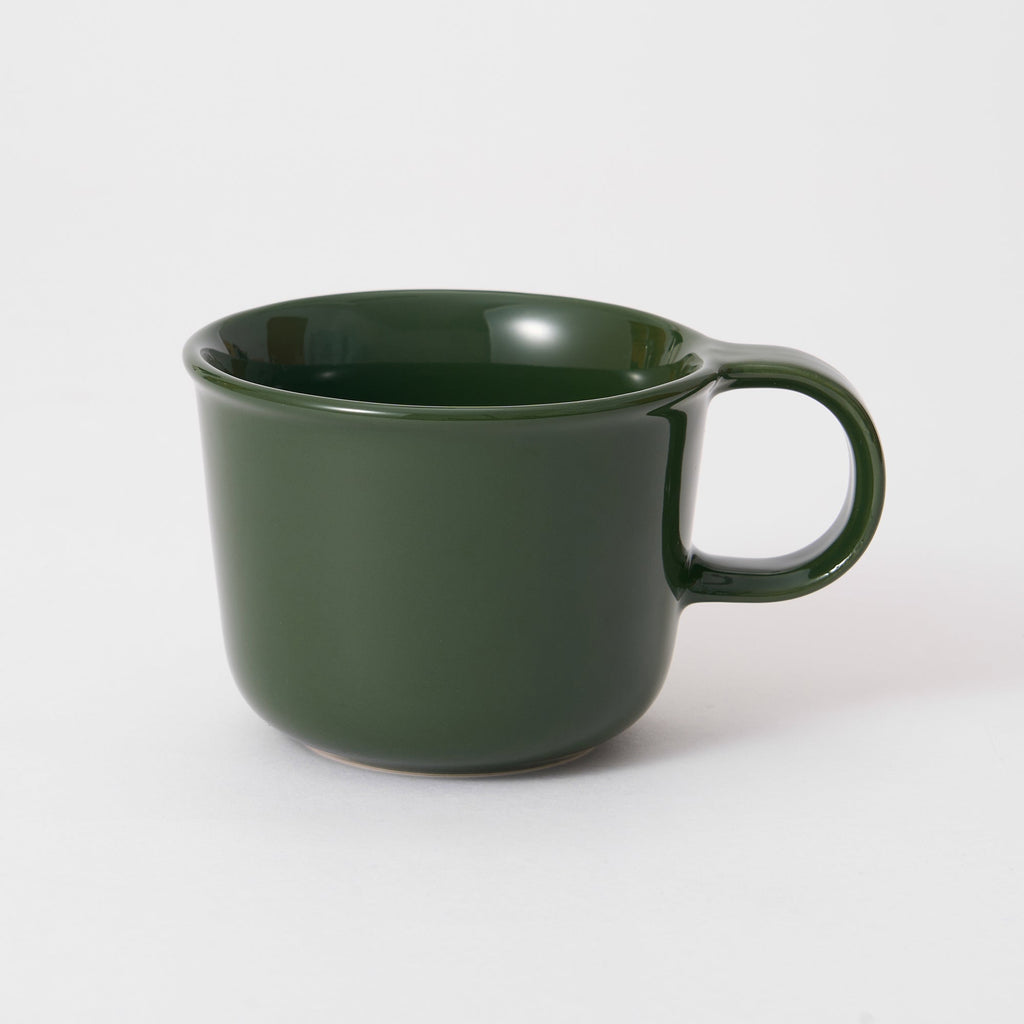 Stoneware Mug Cup 11.2 fl oz - Dark Green
