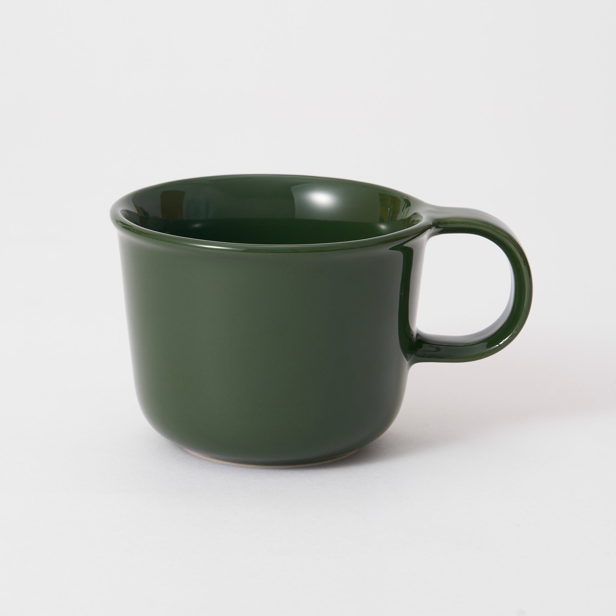Stoneware Mug Cup 11.2 fl oz - Dark Green