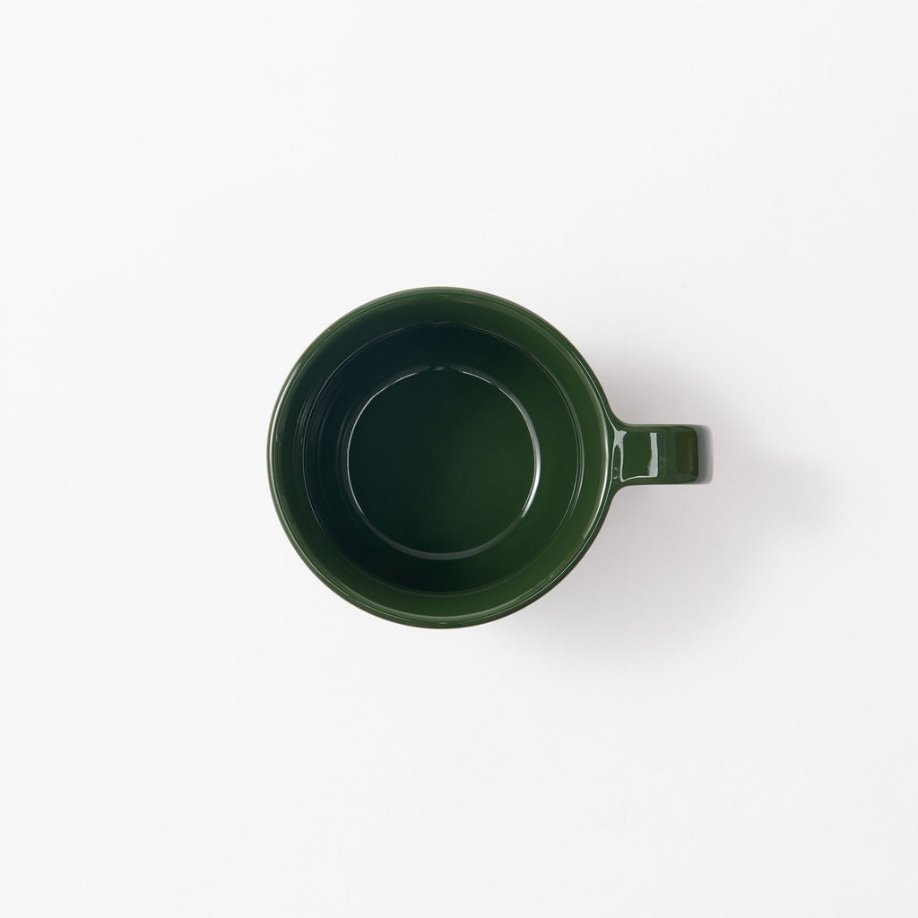 Stoneware Mug Cup 11.2 fl oz - Dark Green