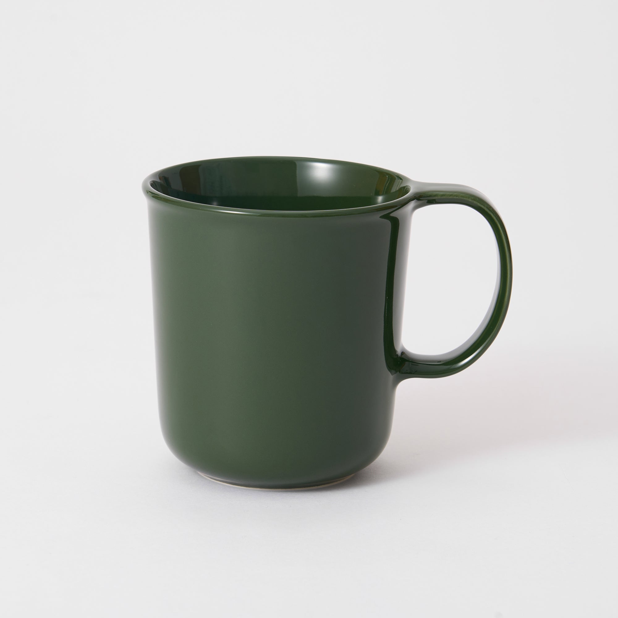 Stoneware Mug Cup 16.6 fl oz - Dark Green