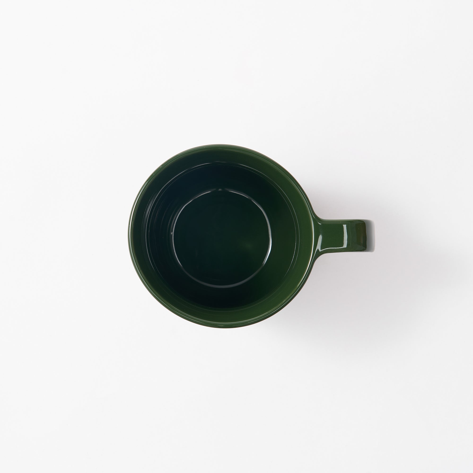 Stoneware Mug Cup 16.6 fl oz - Dark Green