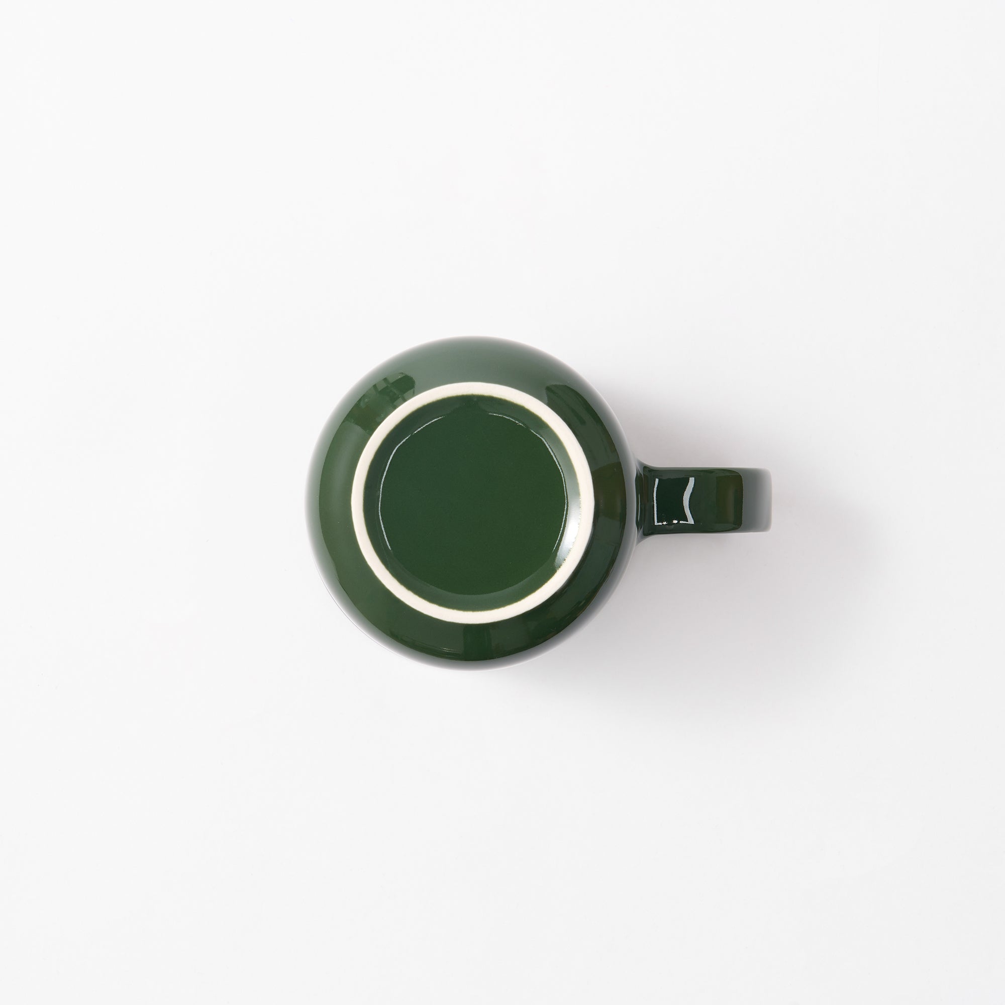 Stoneware Mug Cup 16.6 fl oz - Dark Green