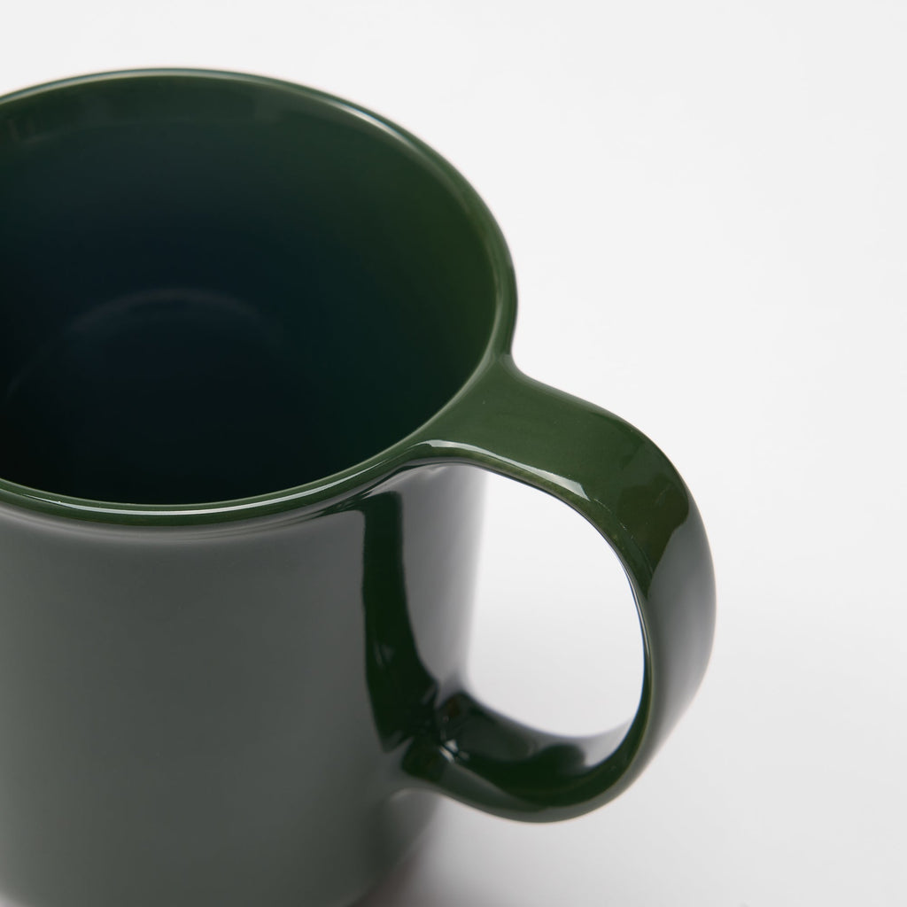 Stoneware Mug Cup 16.6 fl oz - Dark Green