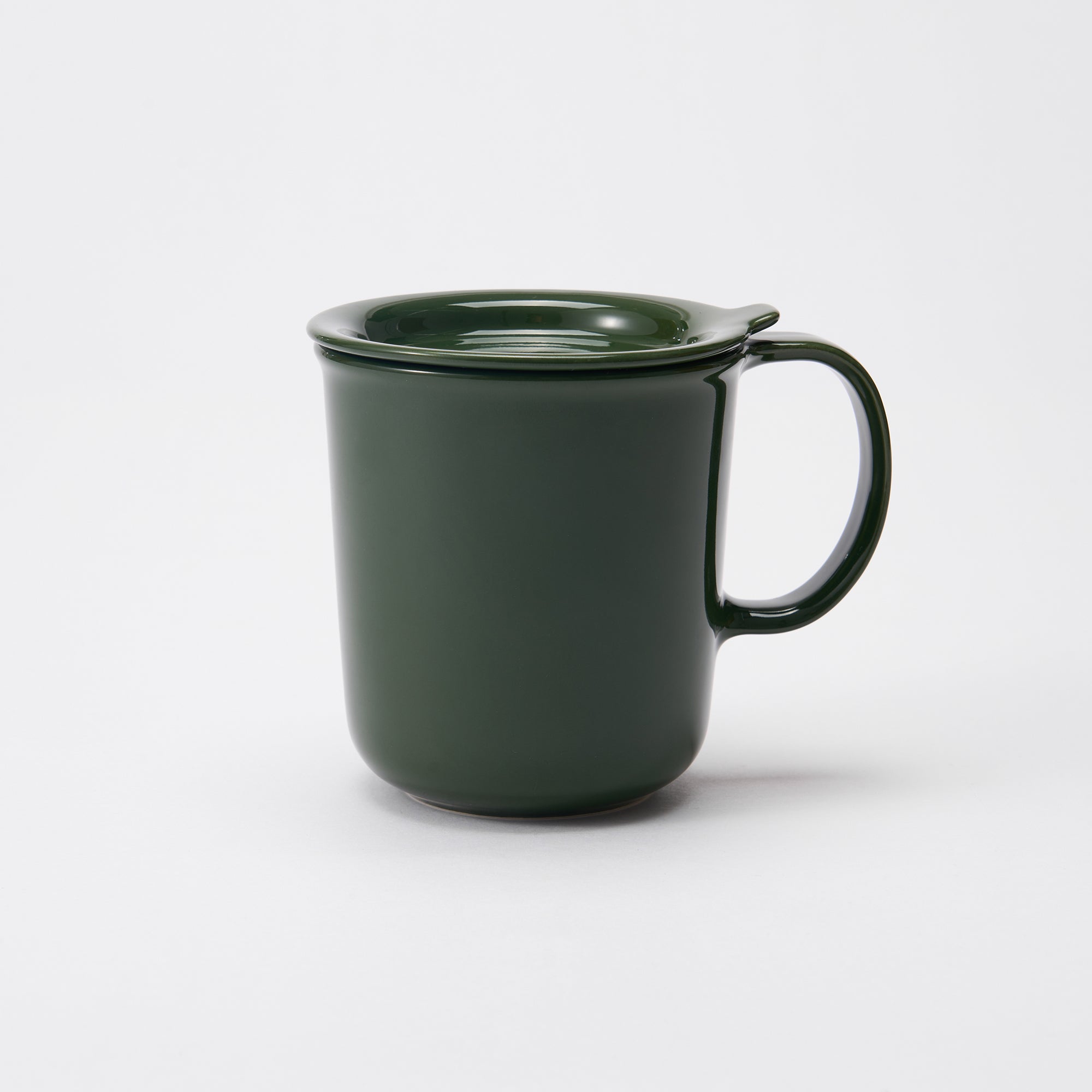 Stoneware Mug Cup 16.6 fl oz - Dark Green