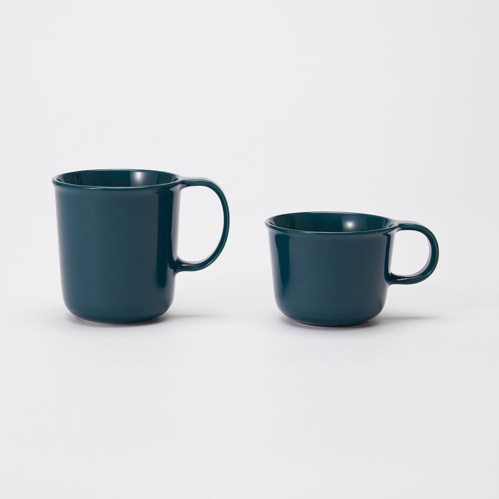 Stoneware Mug Cup 16.6 fl oz - Dark Green