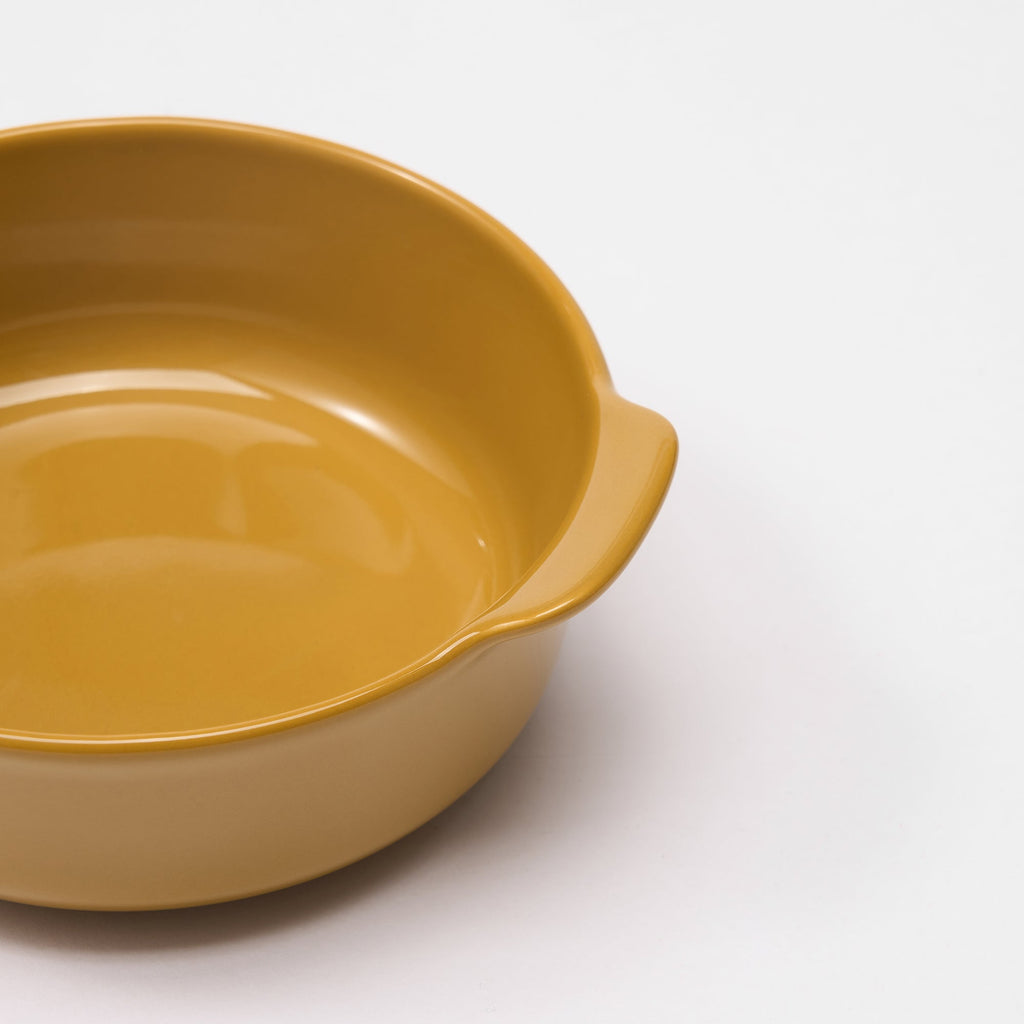 Stoneware Bowl Dia. 5.1 - Mustard Yellow