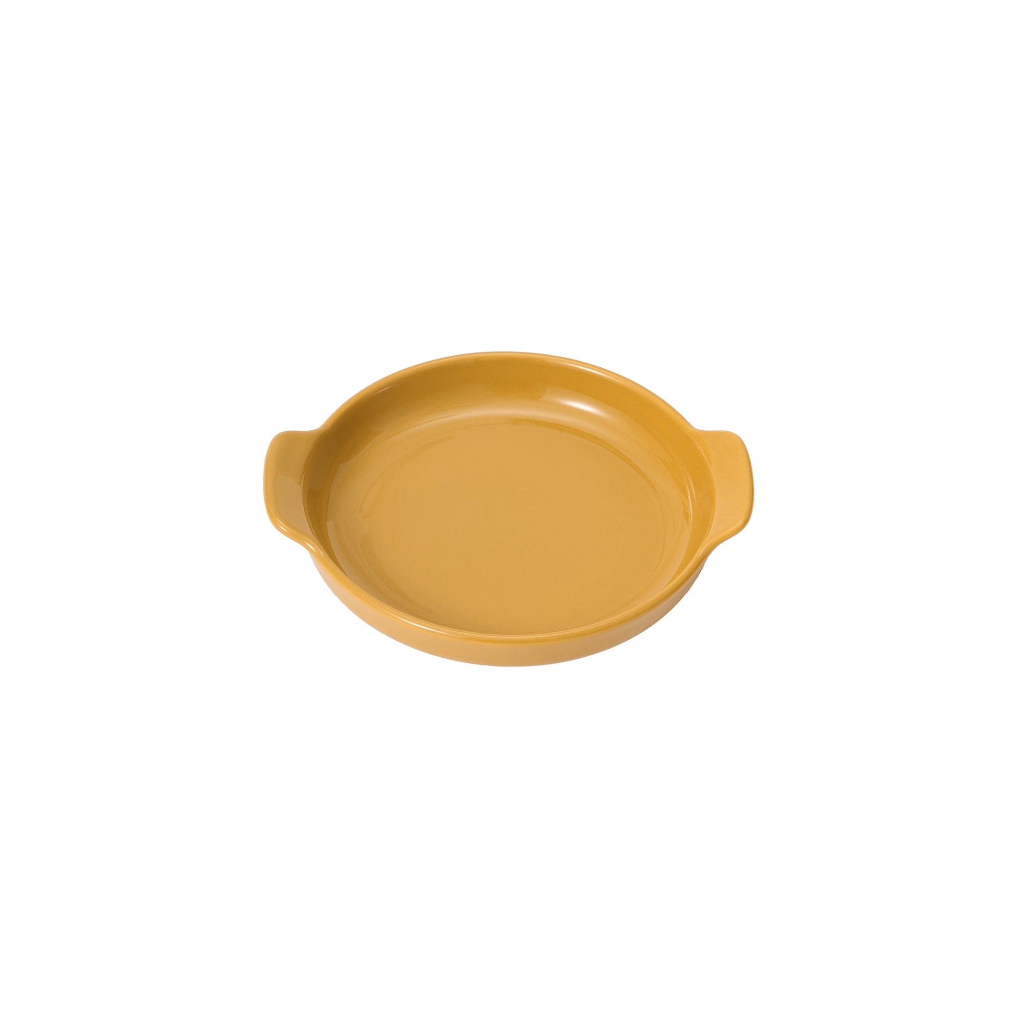 Stoneware Plate Dia. 5 - Mustard Yellow