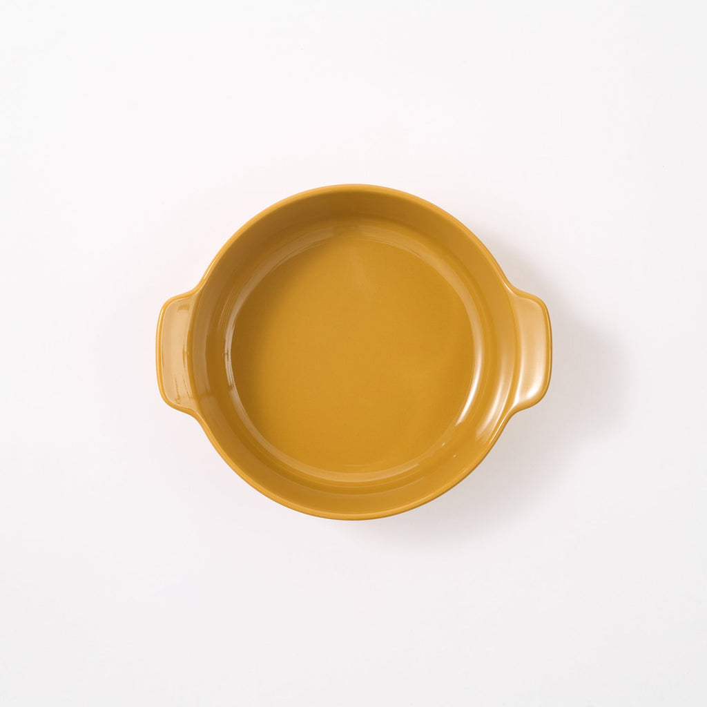 Stoneware Bowl Dia. 6.6 - Mustard Yellow