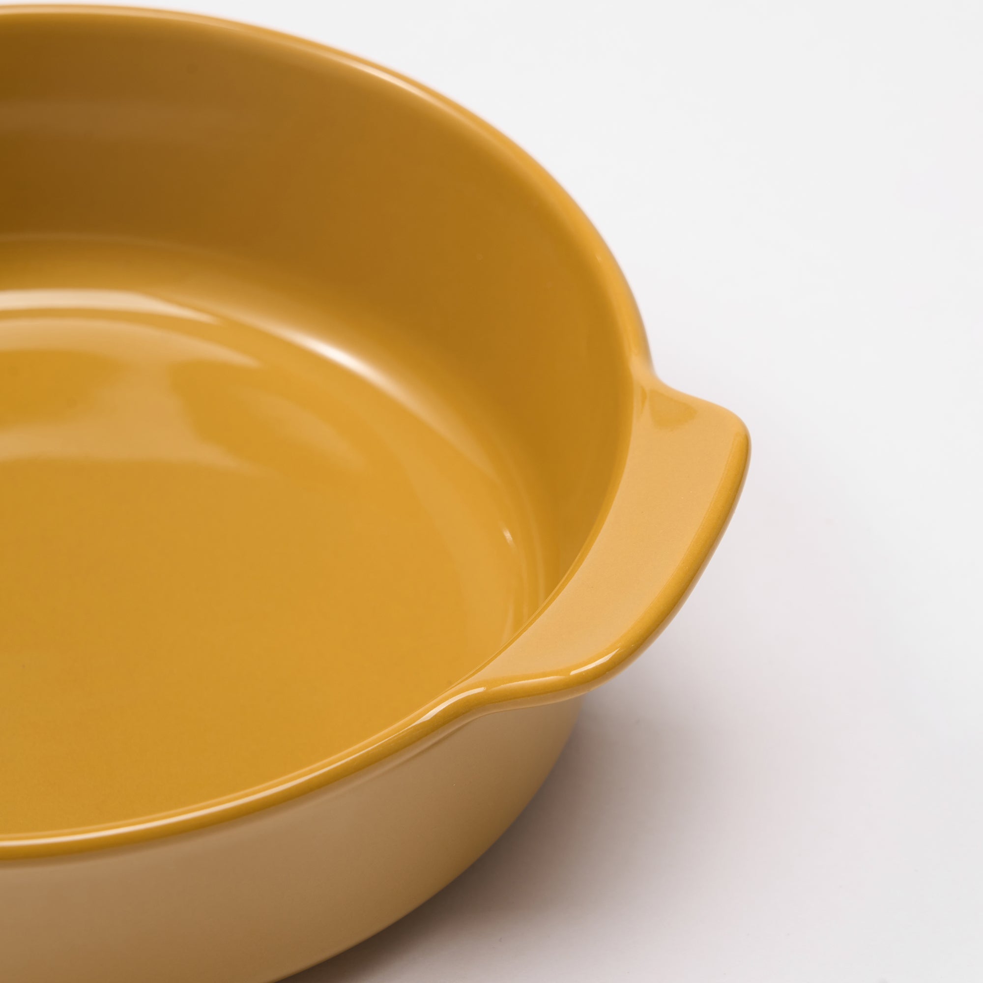 Stoneware Bowl Dia. 6.6 - Mustard Yellow