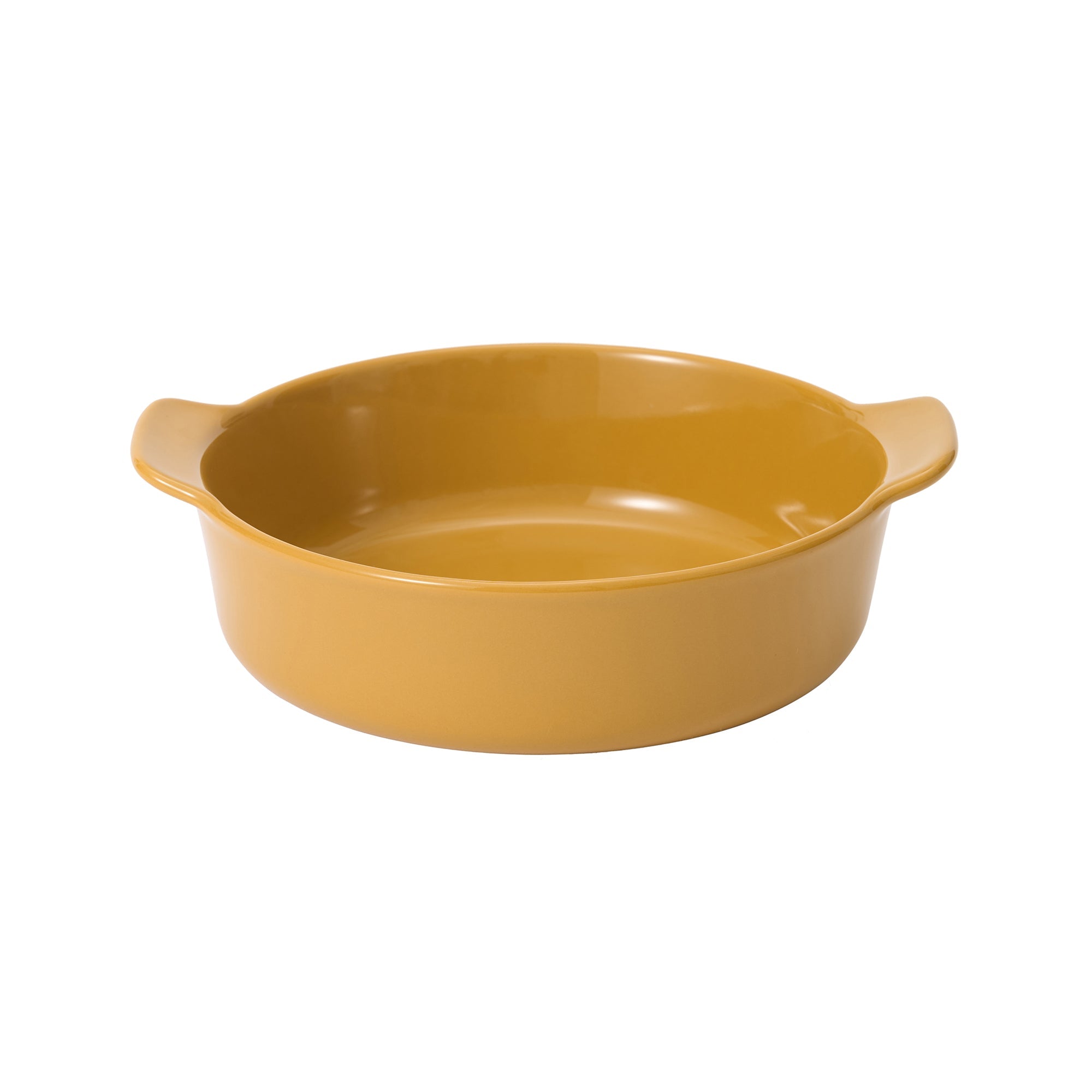 Stoneware Bowl Dia. 6.6 - Mustard Yellow