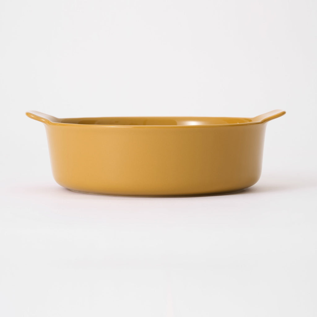Stoneware Bowl Dia. 8.2 - Mustard Yellow