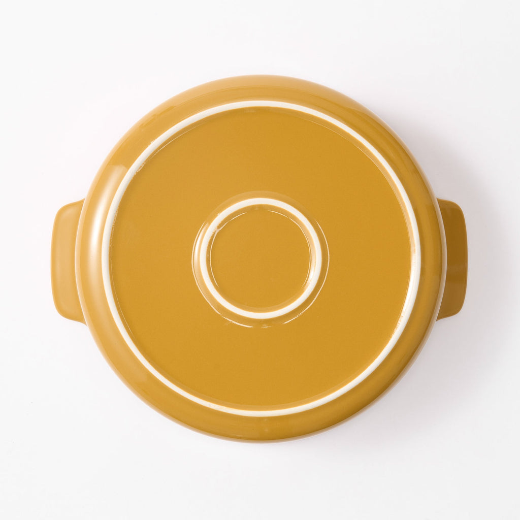 Stoneware Bowl Dia. 8.2 - Mustard Yellow
