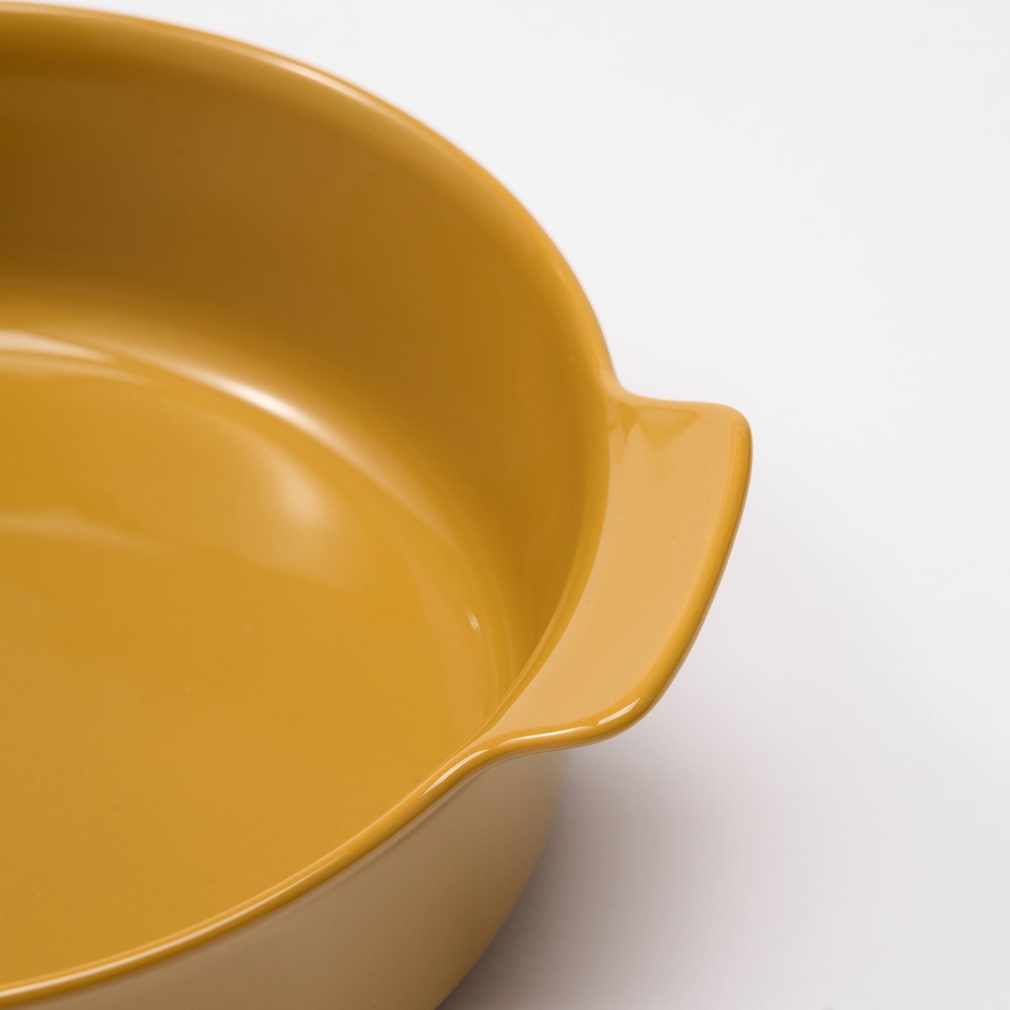 Stoneware Bowl Dia. 8.2 - Mustard Yellow