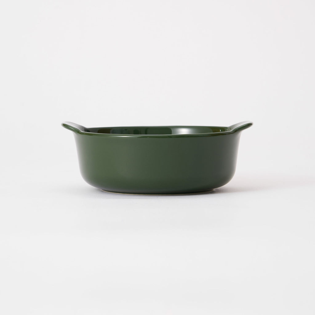 Stoneware Bowl Dia. 5.1 - Dark Green