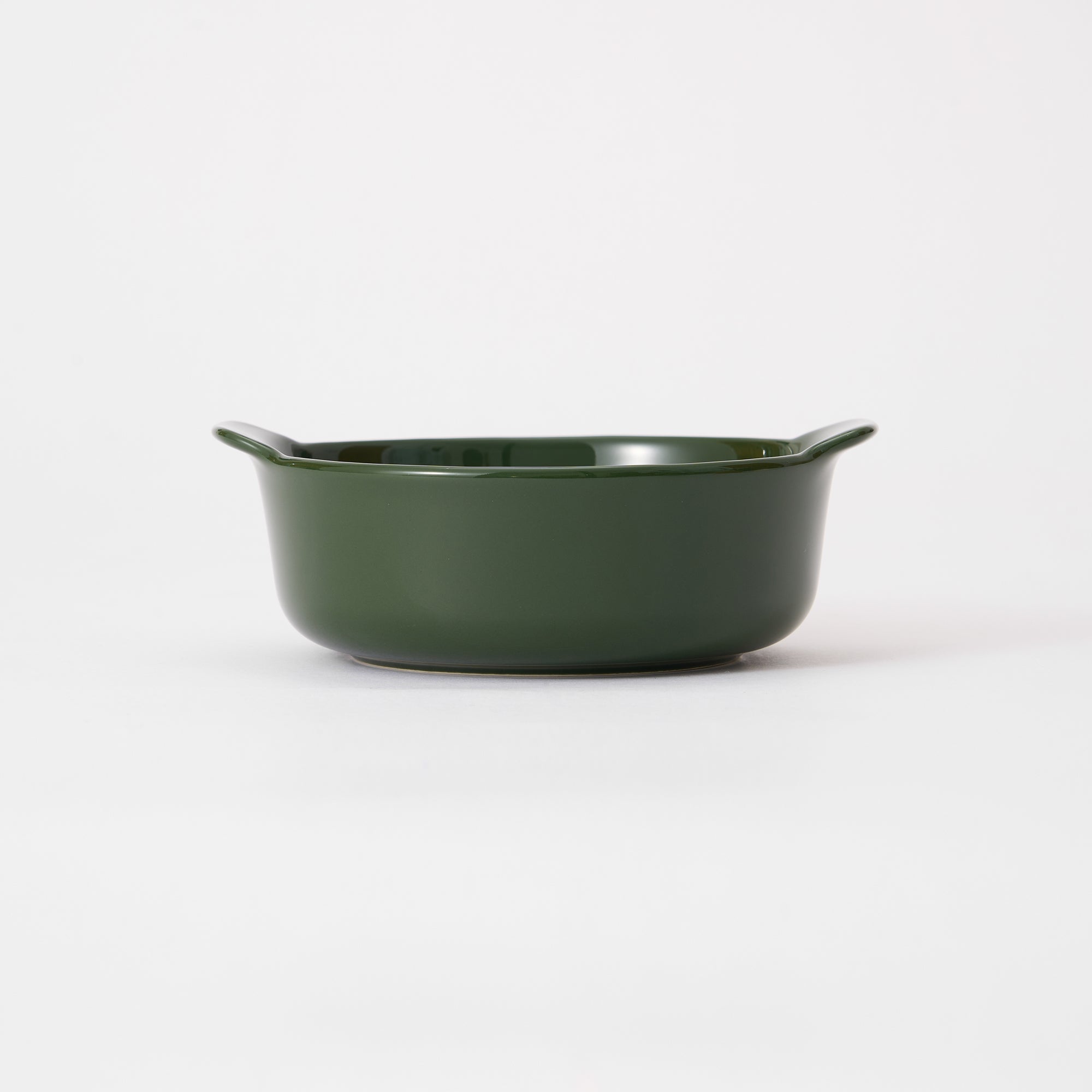 Stoneware Bowl Dia. 5.1 - Dark Green