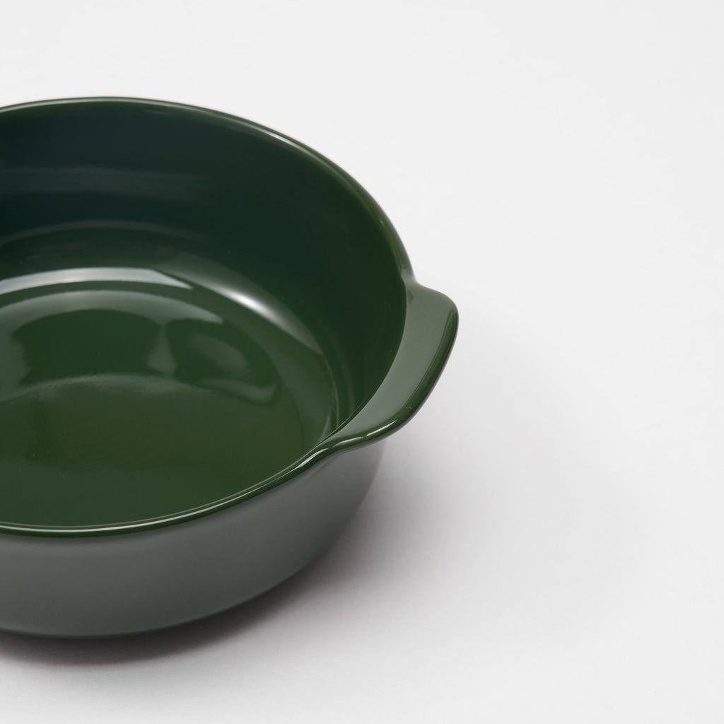 Stoneware Bowl Dia. 5.1 - Dark Green